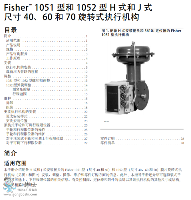 Fisher™ 1052 D(zhun)(zh)ЙC(gu)