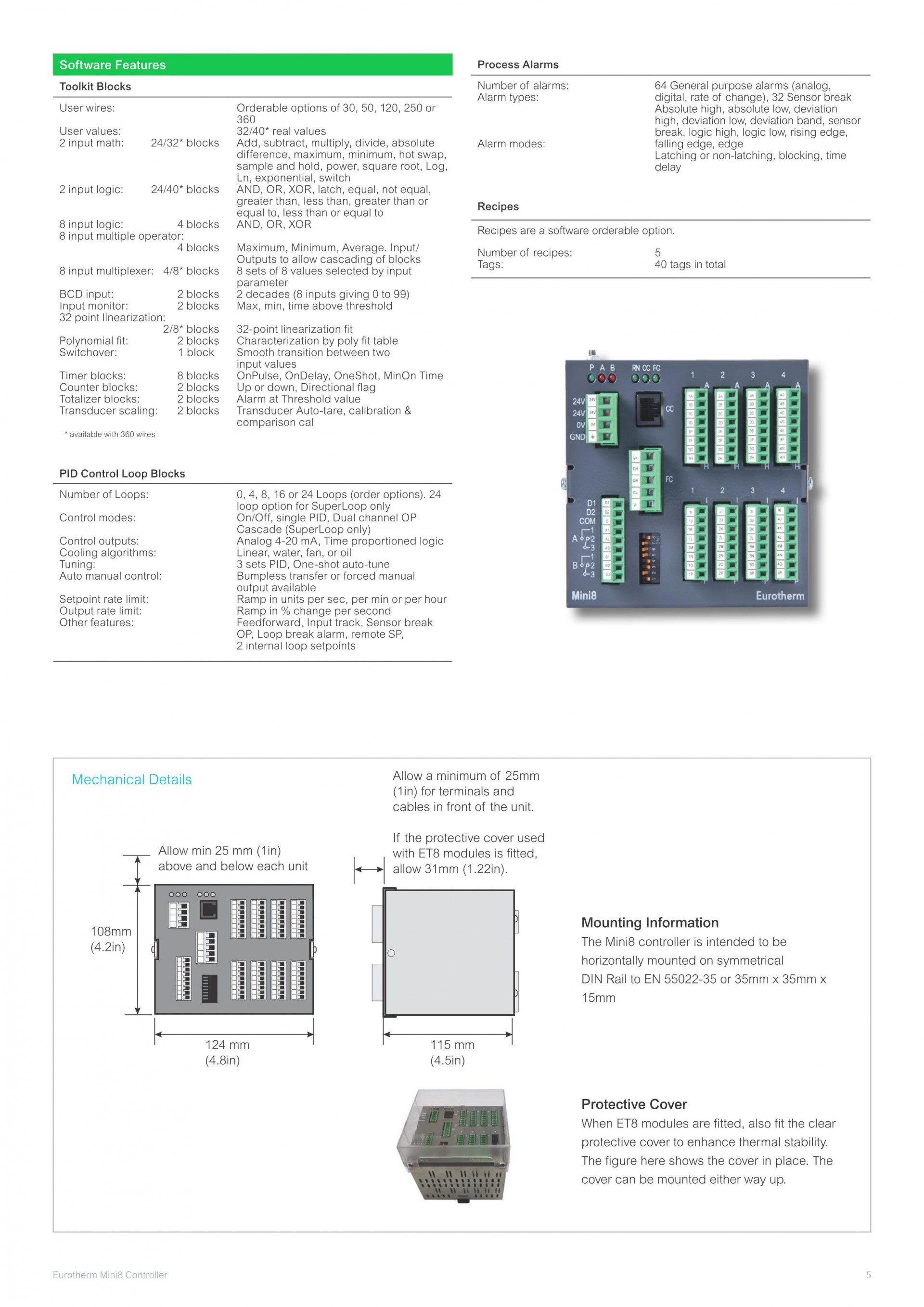 Mini8 Datasheet_HA033675 Issue 3_05